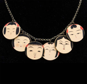 Kokeshi Necklace